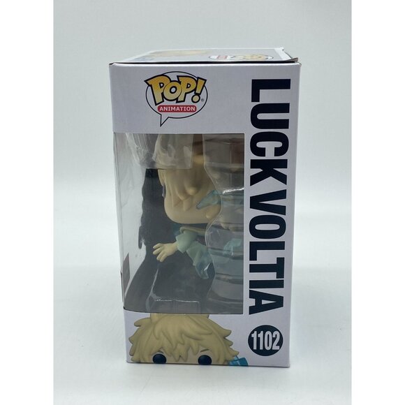 Funko Pop Animation Black Clover Luck Voltia 1102 AAA Anime exclusive Sticker - Picture 2 of 7